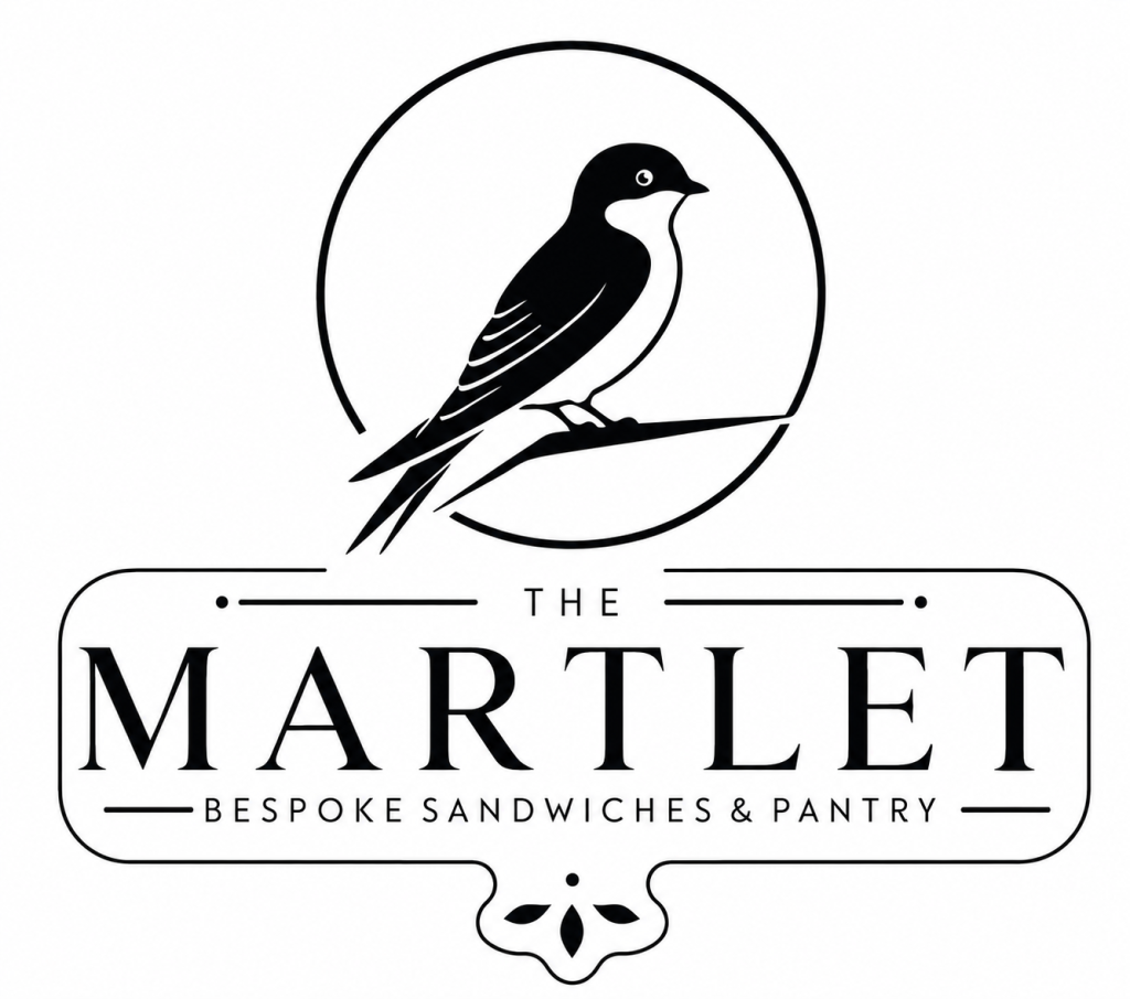 The Martlet Benoni Logo Sanwiche and Cookies